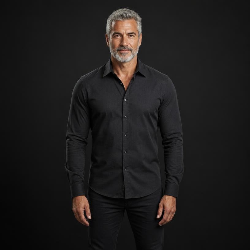 Homem com 49 anos ou mais